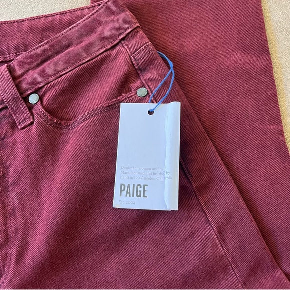 Paige Verdugo Ankle Pants with Raw Hem - New - Picture 5 of 9